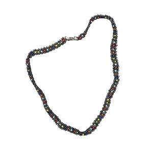 Boutique homemade choker beaded necklace